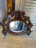 black forest mirror with hooks