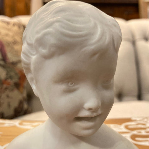 Sevres Style Limoges Bust of Child