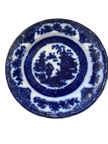 flo blue plate