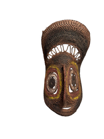 African woven mask