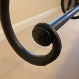 Iron King Size Sleigh Bed