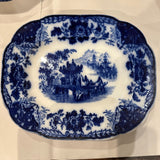 Flo blue platter