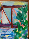 Painting of Untitled Bridge December, 22, 1982 by Richard Fraenkel