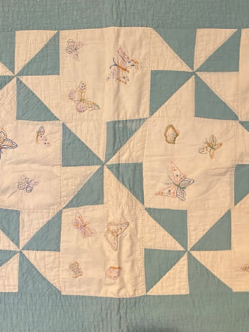 small butterfly quilt