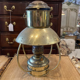 brass onion lamp