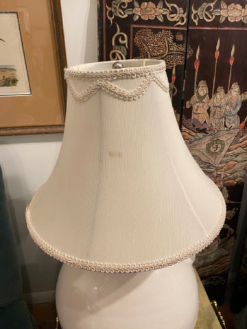 large white ceramic jug lamp