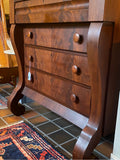 American Empire Chest Of 5 Drawers