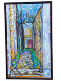 Painting 'Alley' by Richard Fraenkel
