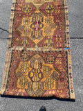 Kilim Rug With Geometric Pattern