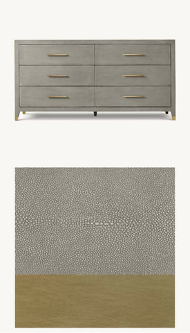Shagreen Restoration Hardware Dresser