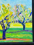 Painting 'Field' Plan, d'Orgon 2001 by Richard Fraenkel