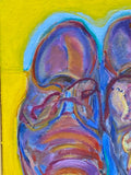 Painting 'The Shoes of the Artist' by Richard Fraenkel