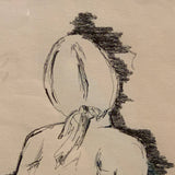 Original Sketch by Richard Prince female nude