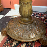 Wood Carved Naked Lady Floor Lamp