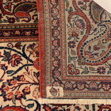 Antique Persian Keshan Rug 4'3" x 6'7"