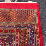 Red Persian Bokara Rug 9'3" x 13'
