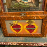Last Rites religious box with candles