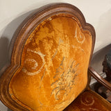 pair of carved chairs
