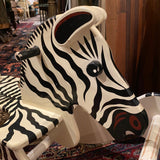 Wooden Toy Rocking Zebra from FAO Schwarz NYC