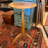 McGuire Family Collection tiger maple table jack Mcguire
