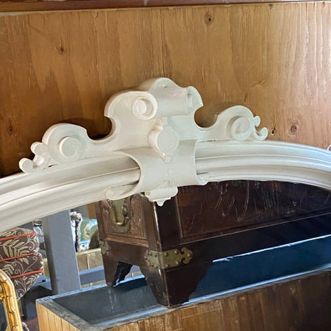 Large White Painted Mirror