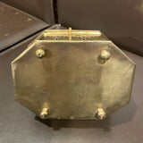 Mughal Indian Polished Brass Pierced Incense Box