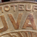 1800s Motuers Duvant bronze plaque