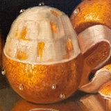 Oil on Canvas Painting of Oranges, Signed Faragan
