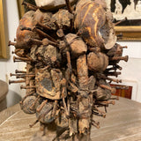 Kongo man with shells and nails