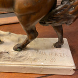 Paul Herzel horse sculpture