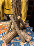 MISC FURNITURE wood coat tree hat rack Adirondack style