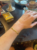 14k elephant bracelet