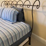 Iron King Size Sleigh Bed