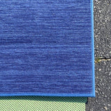 Variegated Blue Area Rug 10'3" x 13'2"