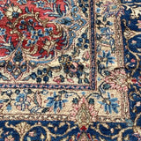 Kerman Red, Blue Grey Rug 11' x 19'7"