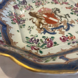 chinese export armorial dish