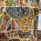 Fragments 2008, Abstract Oil on Canvas, Jutta Haeckel