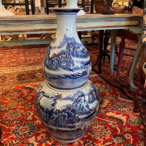 Large & Inpressive Chinese Double Gourd Vase