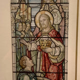 Watercolor of a Stained Glass Rendering by Abbott & Co