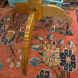 McGuire Family Collection tiger maple table jack Mcguire