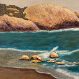 seascape painting signed S. Shatz