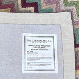 Dash & Albert Pastel Zig Zag Wool Rug 5' x 8'